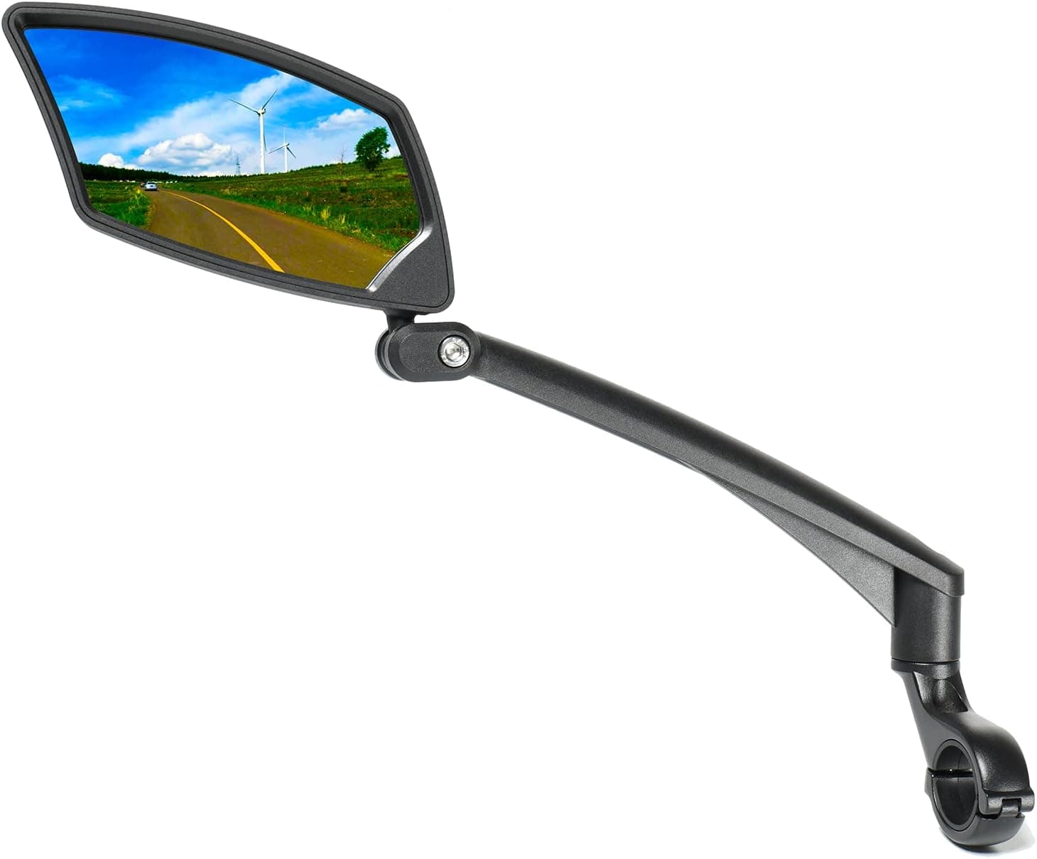 BriskMore HD Glass Handlebar Mirror