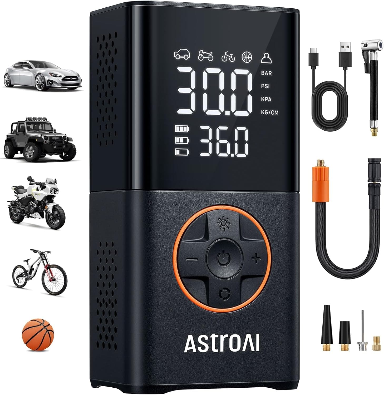 AstroAI L7 Cordless Inflator, 150 PSI