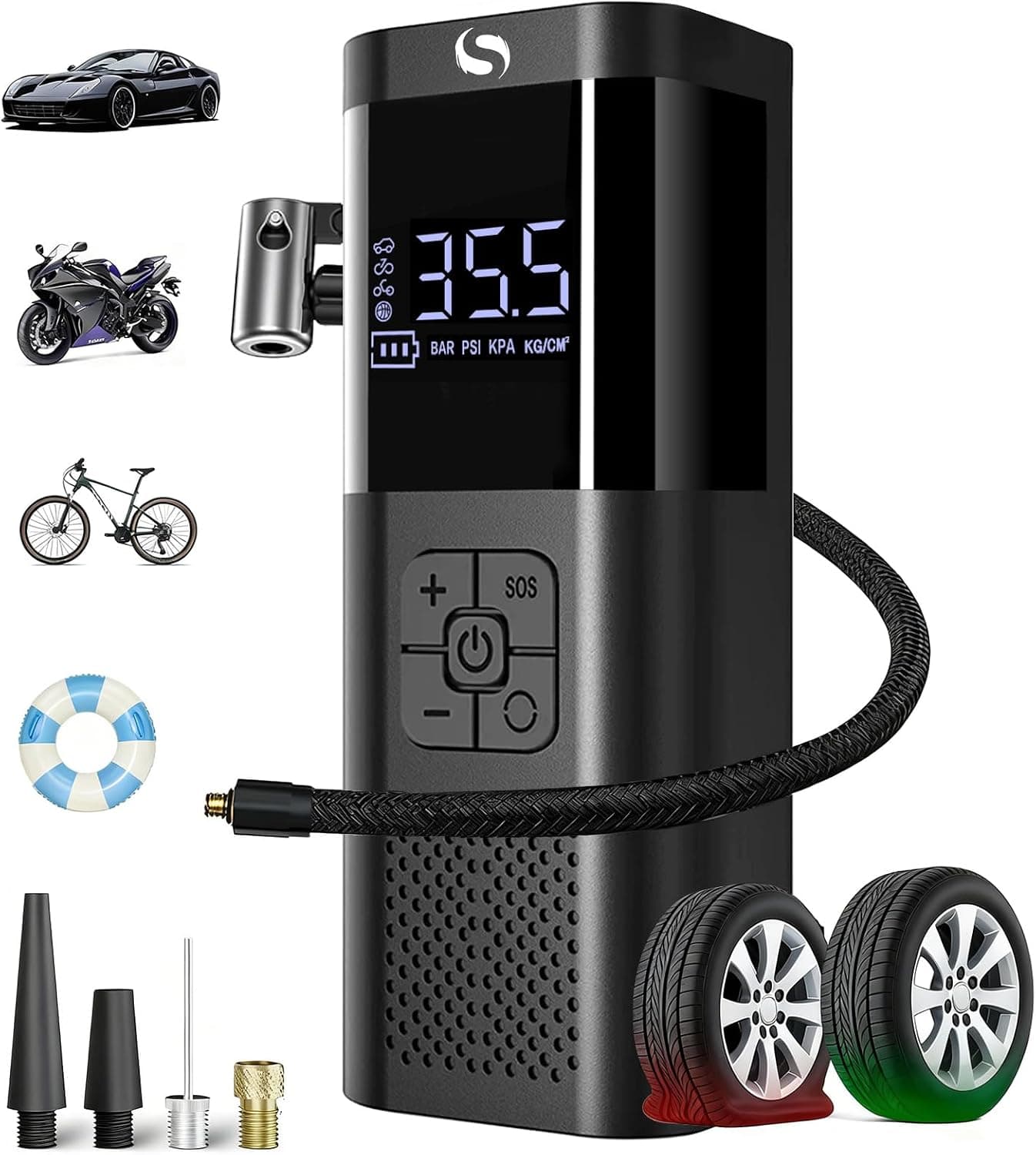 Cordless Portable Tire Inflator