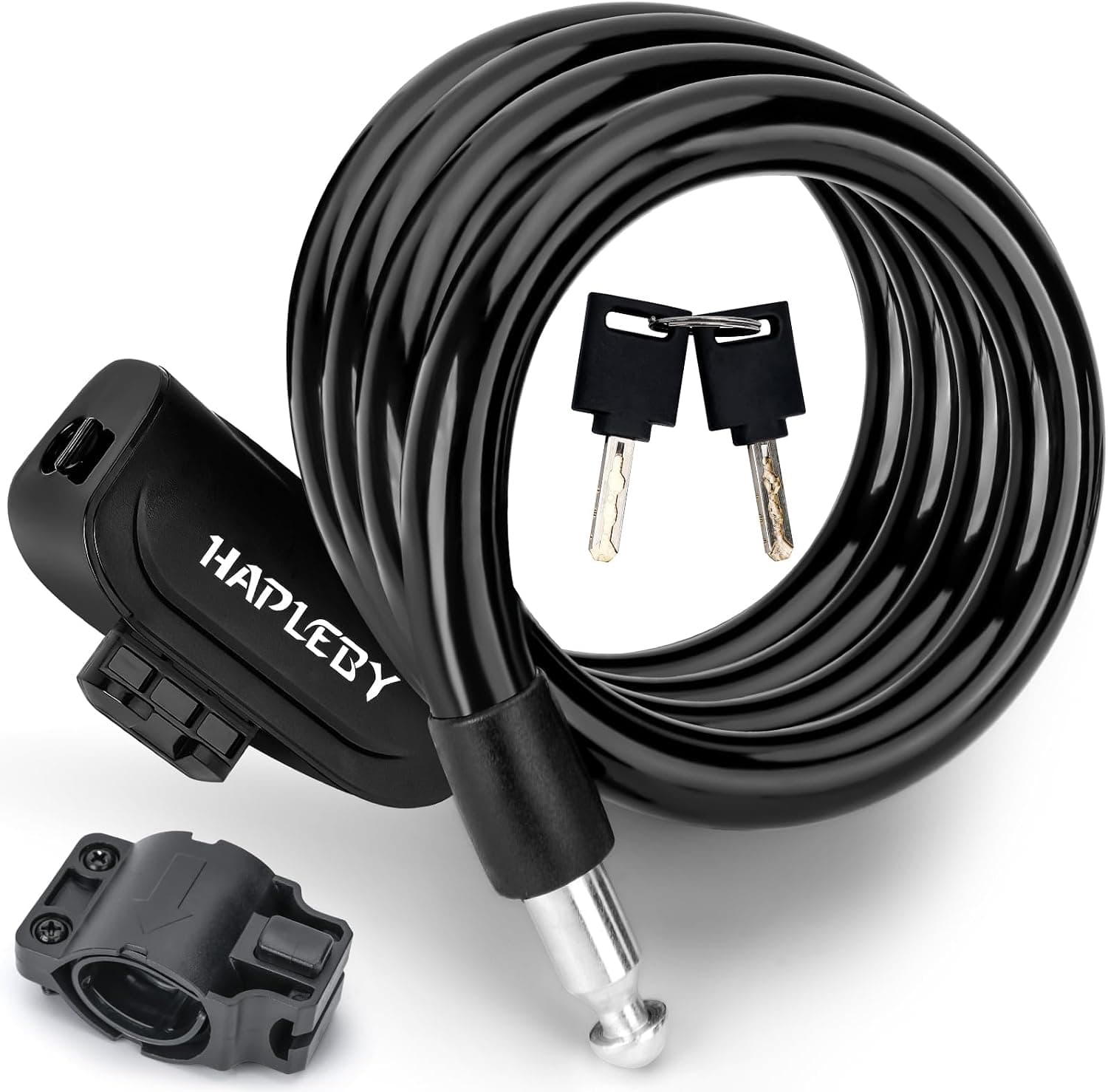 Hapleby Keyed Cable Lock, 4 ft